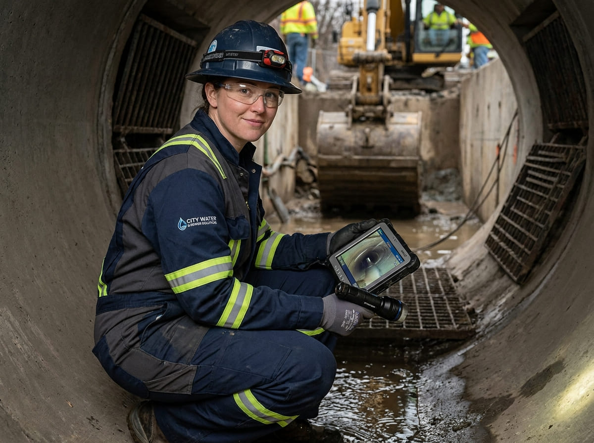 Sewer Line Inspection & Replacement in Marion